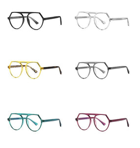 Plastic Titanium Glasses Frames Anti Blue Light Ultralight Men Women Optical Fashion Computer Glasses