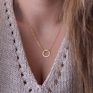 Multilayer Crystal Rose Pendant Necklace Women Gold Moon Star Horn Crescent Choker Necklaces Jewelry