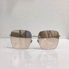 Load image into Gallery viewer, fashion women Luxury Brand optical Polarized Sun glasses frame square metal high quality big square eyeglasses frame STELLAIRE