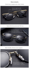 Load image into Gallery viewer, Cook Shark Sunglasses Female Polarizer Sunglasses Female Net Red Korean Tide Driver Personality Glasses
