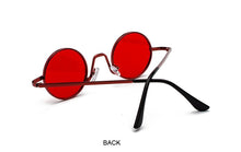 Load image into Gallery viewer, Vintage Red Round Sunglasses Women Men Fashion Brand Designer Sun Glasses Female Male Retro Small Frame Circle Hip Hop Oculos