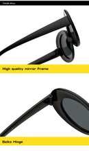Load image into Gallery viewer, Clout Goggles Kurt Cobain Glasses Men Women Luxury Brand Designer Oval Sunglasses Female Male NIRVANA Sun Glasses UV400