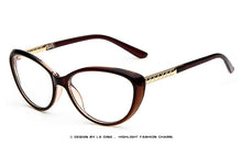 Load image into Gallery viewer, Cat Eye Glasses Frame Optical Glasses Retro Prescription Glasses Women UV400 Eyeglasses Frames Oculos De Sol Feminino Okulary