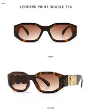 Load image into Gallery viewer, Vintage Steampunk Brand Design Luxury Small Frame Sunglasses Men Women Fashion Square Sun Glasses Shades UV400 Vintage Glasses