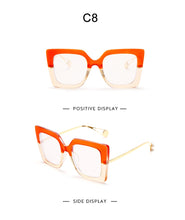 Load image into Gallery viewer, Vintage Glasses Women Men Square Clear Glasses Optical Eyeglasses Frame Transparent Lens Spectacle Frame NOT Anti Blue Light