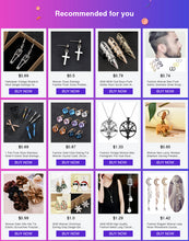 Load image into Gallery viewer, Women Multilayer Choker Horn Long Crescent Moon Pendant Chain Necklace Chain Bohemia Jewelry