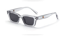 Load image into Gallery viewer, Rectangle Narrow Frame Mens Sunglasses Brand Designer Fashion Black Sun glasses for Women Anti-UV S1077