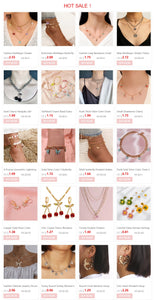 Punk Gold  Silver Color Chain 5 Butterfly Pendant Necklace for Women Wedding Party Statement 2020 Cute Choker Necklaces Jewelry