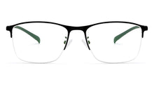 Load image into Gallery viewer, Business Women Semi Frameless Titanium Alloy Glasses Frame Men&#39;s Classic Optical Eyewear With Flexible Temples Legs S61005