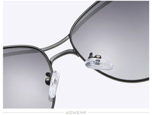 Load image into Gallery viewer, Luxury Vintage Polarized Sunglasses Women Fashion Oversized Sun Glasses Ladies Cat Eye Shades Glasses Oculos Gafas