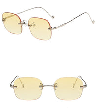 Load image into Gallery viewer, 2022 Women Glasses Frame Luxury Eyeglasses Frame Women Anti Blue Light Eyewear Optics Brand Women Frameless Spectacle