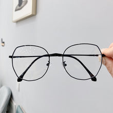 Load image into Gallery viewer, Transparent Glasses Frames Women Retro Oversized Optical  Eyeglasses Female Fashion Irregular Metal Myopia Frame