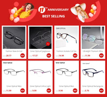 Load image into Gallery viewer, Gmei Optical Urltra-Light TR90 Cat Eye Style Women Optical Glasses Frames Optic Glasses Frame For Women Myopia Spectacles M1697