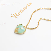 Load image into Gallery viewer, Romantic Sweet Cute Colorful Heart Shape Pendant Link Chain Necklaces for Women And Girls Wedding Engagement Accessories Jewelry