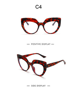 Cat Eye  Optical Glasses Women Men Vintage Clear Glasses Eyeglasses Frame Transparent Lens Spectacle Frame Prescription Unisex