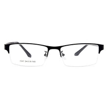 Load image into Gallery viewer, Gmei Optical Men Semi-Rimless Titanium Alloy Glasses Frames for Men Eyewears Flexible Legs IP Electroplating Spectacles Y7047