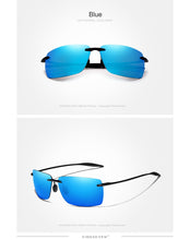 Load image into Gallery viewer, Rimless Sunglasses Men Ultralight High Quality Square Frameless Sun Glasses For Women Brand Designer Mirror Lens