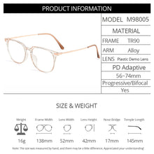 Load image into Gallery viewer, Gmei Optical Ultralight Women Glasses Frame M98005 With TR90 Plastic Rim Titanium Alloy Legs Myopia Spectacles Frames