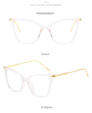Load image into Gallery viewer, RBENN Lady Cat Eye Glasses Frames For Women Sexy Oversized Metal Frame Brand Designer Optical Eyeglasses Fashion Eyewear Female