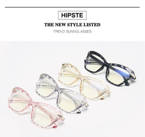 Women Cat Eye Anti Blue Light Glasses  Trending Cateye Black Frame Blue Light Blocking Computer Female Eyeglasses