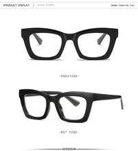 Load image into Gallery viewer, WERGASUN Cat Eye Optical Frames vintage eyeglasses Transparent Computer Glasses Fashion Brand Woman Spectacles Glasses