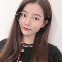 Load image into Gallery viewer, Cute 3D Panda Glasses Anti-Blue Light Anti-Radiation Glasses Round Shaped Fashion for Women TC21