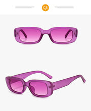 Load image into Gallery viewer, Fashion Square Sunglasses Luxury Brand Travel Small Rectangle Sun glasses Men Women Vintage Retro Oculos Lunette De Soleil Femme