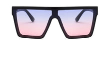 Load image into Gallery viewer, Vintage Square Sunglasses Woman Siamese Oversized Sunglasses Woman/Men Retro Sunglasses Lentes De Sol Mujer