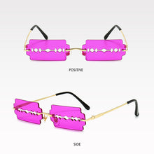 Load image into Gallery viewer, New Frameless Personality Hollow Blade Woman Sunglasses Retro Unique Hollow Funny Sunglasses Party Catwalk Men Sun Glasses