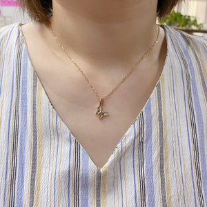 New Trendy Alloy Cute Elegant Sun Love Star Leaves Clover Unicorn Luck Pendant Necklaces for Women Fashion Accessories Jewelry