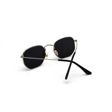Load image into Gallery viewer, New Vintage Gold Sunglasses Men Square Metal Frame Silver Brown Black Small Sun Glasses Female Unisex Summer Style Shades