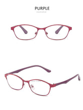Carica l&#39;immagine nel visualizzatore di Gallery, Women Business Finished Myopia Glasses Student Anti Blue Light Computer Nearsighted Eyeglasses Prescription -1.0 1.5 to6
