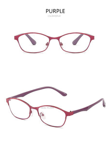 Women Business Finished Myopia Glasses Student Anti Blue Light Computer Nearsighted Eyeglasses Prescription -1.0 1.5 to6