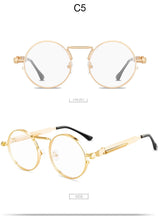 Load image into Gallery viewer, 2022 Classic New Punk Sunglasses Women Anti-reflective Mirror Round Metal Sun Glasses Vintage Men New Spring Glasses Uv400