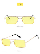 Load image into Gallery viewer, 2022 Brands Design Women Anti-Reflective Mirror Sunglasses Fashion Metal Square Glasses Classic Men Out Door Sun Glasses Uv400