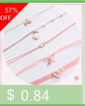 Carica l&#39;immagine nel visualizzatore di Gallery, 2020 Kpop Double layer Chain Gold fashion Choker cute romantic women pearl pendant necklace girl jewelry Collar