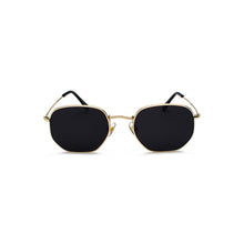 Load image into Gallery viewer, New Vintage Gold Sunglasses Men Square Metal Frame Silver Brown Black Small Sun Glasses Female Unisex Summer Style Shades