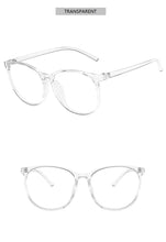 Load image into Gallery viewer, Round Computer Glasses Frame Women Men  Anti Blue Light Transparent Eyewear Blocking Glasses Clear Optical Spectacle Eyeglasses