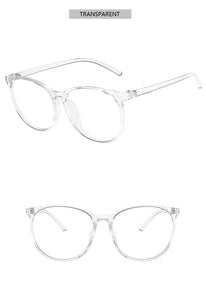Round Computer Glasses Frame Women Men  Anti Blue Light Transparent Eyewear Blocking Glasses Clear Optical Spectacle Eyeglasses