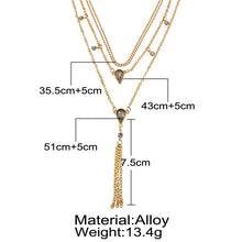 Load image into Gallery viewer, IF YOU Boho Coin Shell Rose Pendant Necklace For Girl Moon Crystal Choker Necklaces Women Beach 2020 Fashion Statement  Jewelry