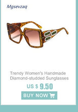 Load image into Gallery viewer, Vintage Art Metal Flat Mirror Eyeglasses Female Small Face Anti-blue Light Plain Polygonal Transparent Glasses Frame