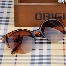 Load image into Gallery viewer, 2022 Oculos De Sol Feminino New Fashion Retro Designer Super Round Circle Glasses Cat Eye Women's Sunglasses Glasses Goggles