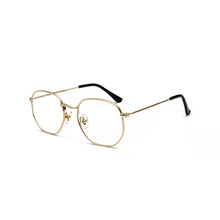 Load image into Gallery viewer, New Vintage Gold Sunglasses Men Square Metal Frame Silver Brown Black Small Sun Glasses Female Unisex Summer Style Shades