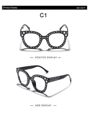 Load image into Gallery viewer, Square Vintage Optical Glasses Frames Men Women Myopia Frame Prescription Glasses Clear Lens Spectacle Frame