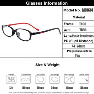Gmei Optical Ultralight TR90 Women Glasses Frame Small Face Suitable Eyewear Prescription Eyeglasses Myopia Optical Frames M8034