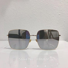 Load image into Gallery viewer, fashion women Luxury Brand optical Polarized Sun glasses frame square metal high quality big square eyeglasses frame STELLAIRE