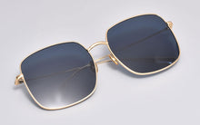 Load image into Gallery viewer, High Quality Luxury Brand Design Stellaire Sunglasses Metal Square Frames Nylon UV400 Lens Sunglasses Women Men With Case