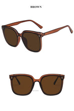 Load image into Gallery viewer, Classic Vintage Square Sunglasses Women Oversized Sunglass Woman Men Retro Black Sun Glasses Shades Goggle