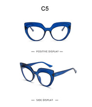 Load image into Gallery viewer, Cat Eye  Optical Glasses Women Men Vintage Clear Glasses Eyeglasses Frame Transparent Lens Spectacle Frame Prescription Unisex
