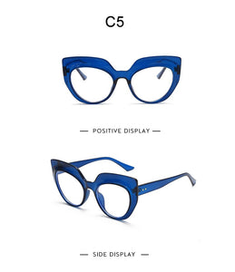 Cat Eye  Optical Glasses Women Men Vintage Clear Glasses Eyeglasses Frame Transparent Lens Spectacle Frame Prescription Unisex